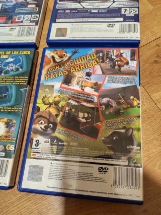 4 Juegos PS2