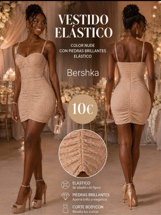 Vestido de encaje talla 38