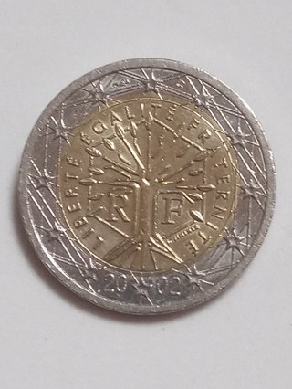 Moneda 2€ Francia 2002