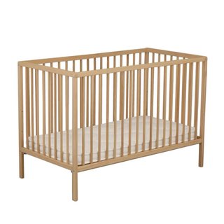 Cuna de Madera con Colchón