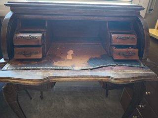 Escritorio Bureau Antiguo Madera