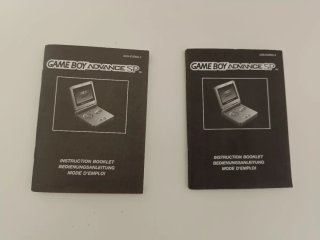 Manuales Game Boy Advance SP (Nintendo)