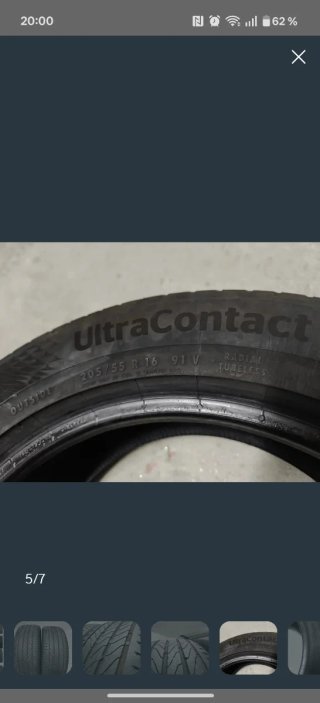 4 Neumáticos Continental 205/55 R16 91V