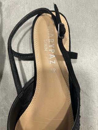 Zapatos Planos Negros Mariz Talla 39