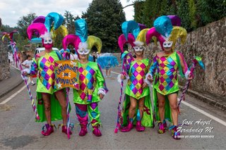 Disfraz Arlequín Carnaval Venecia Multicolor