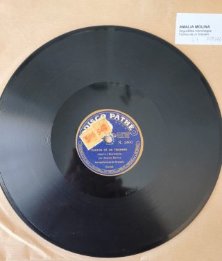 Lote 5 Discos de Piedra para Gramófono