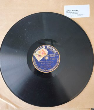 Lote 5 Discos de Piedra para Gramófono