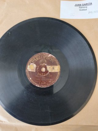 Lote 5 Discos de Piedra para Gramófono