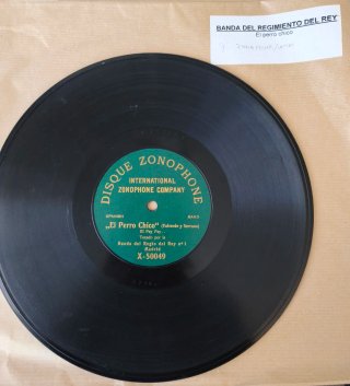 Lote 5 Discos de Piedra para Gramófono
