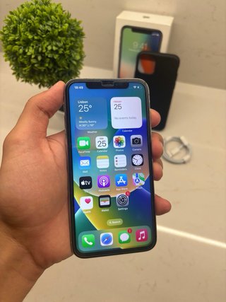 iPhone X 64GB Prateado Usado com Caixa Grade B+