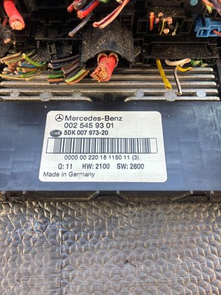 0025459301 Módulo SAM Mercedes c200 w203 2.2cdi 116cv 611962