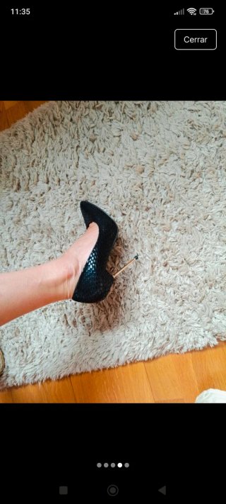 Zapatos Salón Negros MaryPaz Talla 37