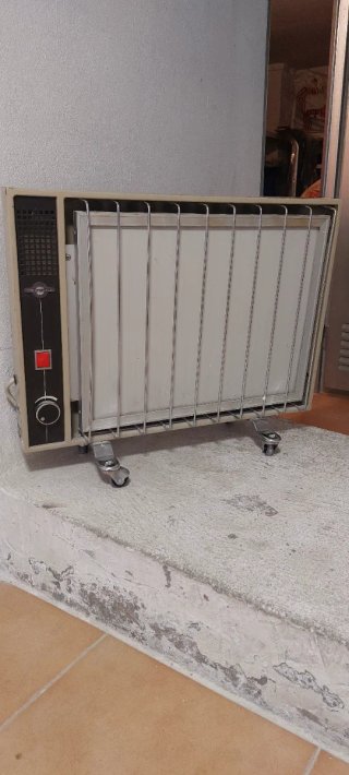 Radiador Eléctrico Portátil solthermic 60x5x49
