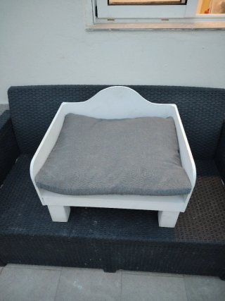 Cama para Mascota Blanca