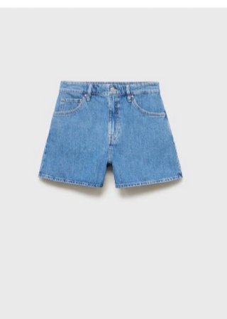 Pantalón corto vaquero tiro alto