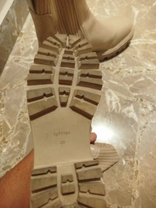 Botines Beige Estilo Chelsea