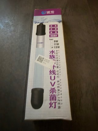 Luz Esterilizadora UV para Acuario