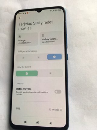 Smartphone Xiaomi Azul