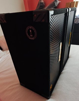 2 Pantallas bajo Markbass NY Ninja 122 + fundas