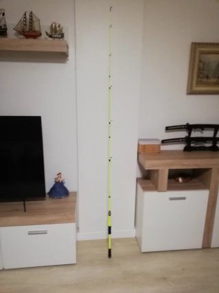Caña de pescar con carrete 7000