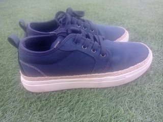 Zapatillas de Lona Azules Seven Five
