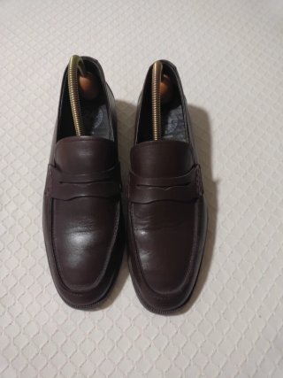 Mocasines de piel 25HRS marrones