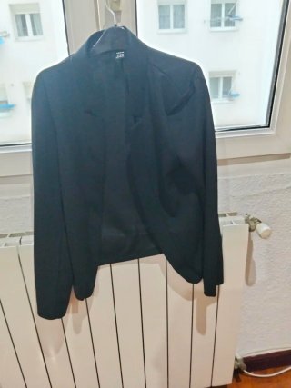 Americana Negra Shein Talla S