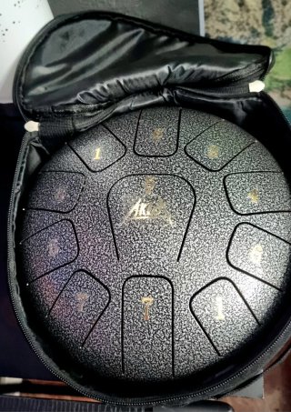 Dos unidades de Handpan Tambor Metálico en DO
