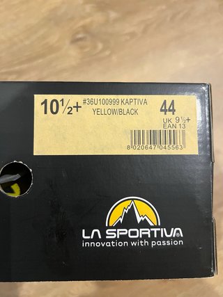 Zapatillas La Sportiva Kaptiva Amarillas