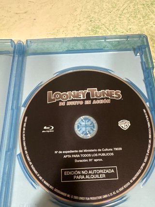 Blu-ray Looney Tunes: De Nuevo en Acción