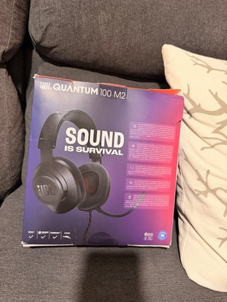 Auriculares JBL Quantum 100 M2 Negros