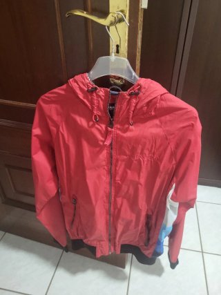 Parka Roja Pull&Bear Talla M