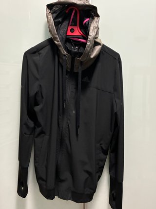 Chaqueta Cortavientos Adidas Negra