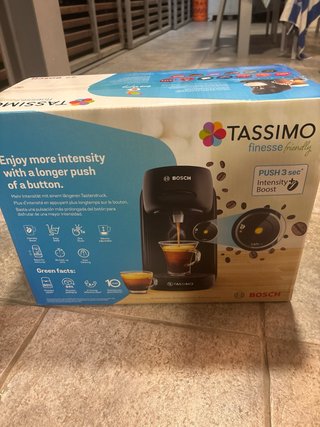 Cafetera Tassimo Finesse Bosch NUEVA Y PRECINTADA