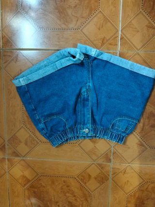 Short Vaquero Azul