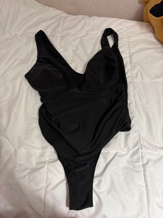Bañador negro mujer