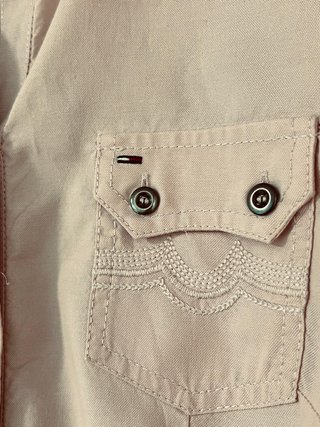 Camisa Hilfiger Denim Rosado Claro