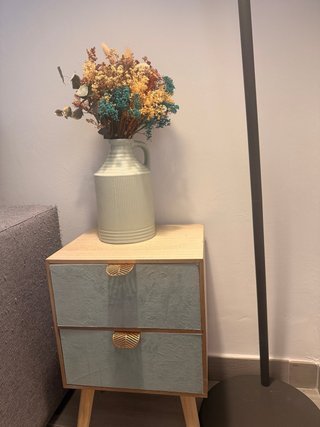 Mesa auxiliar Maisons du Monde Madera