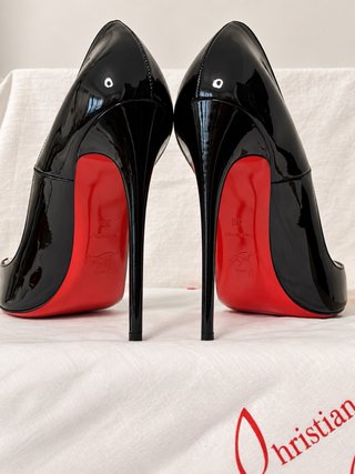 Christian Louboutin So Kate 120 Vernice Nera – 39