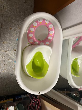 Conjunto Baño Bebé Bañera, Orinal y Reductor WC