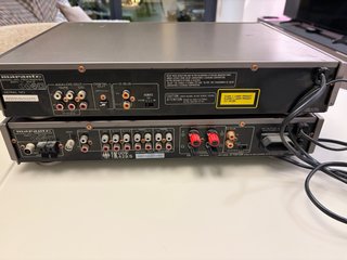 Equipo Hi-Fi Vintage Marantz SR1020 + DD1020
