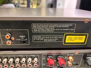 Equipo Hi-Fi Vintage Marantz SR1020 + DD1020