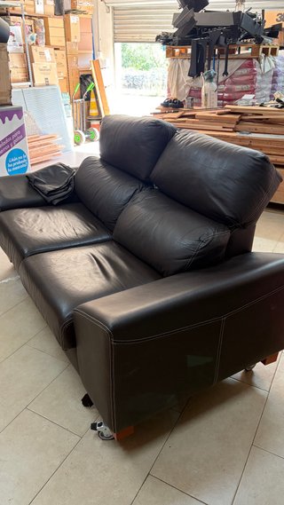 Sofá de Piel GRATIS