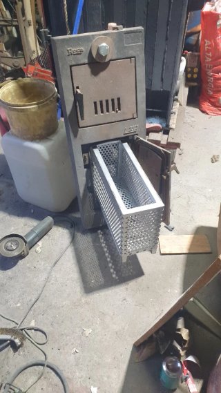Cesta para Pellet para Caldera L20