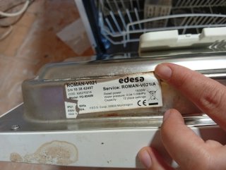 Lavavajillas blanco