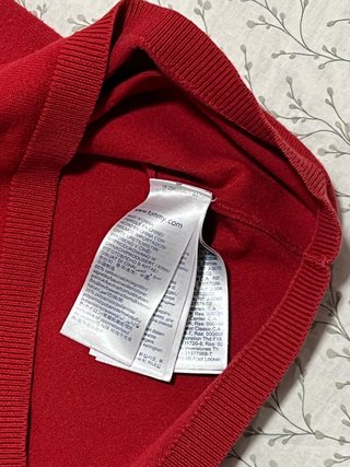 Jersey Tommy Hilfiger Rojo Mujer