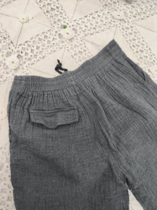 Pantalón de invierno gris
