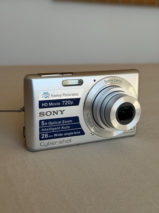 Sony Cyber-shot DSC-W620 Cámara Digital Plata
