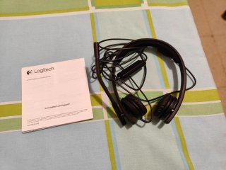 Auriculares Logitech USB Headset Stereo H570e
