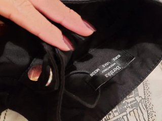 Cazadora Bershka Negra Talla S